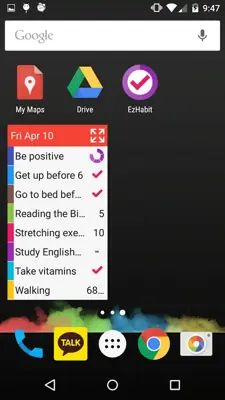 EzHabit android App screenshot 1