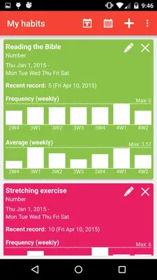 EzHabit android App screenshot 3